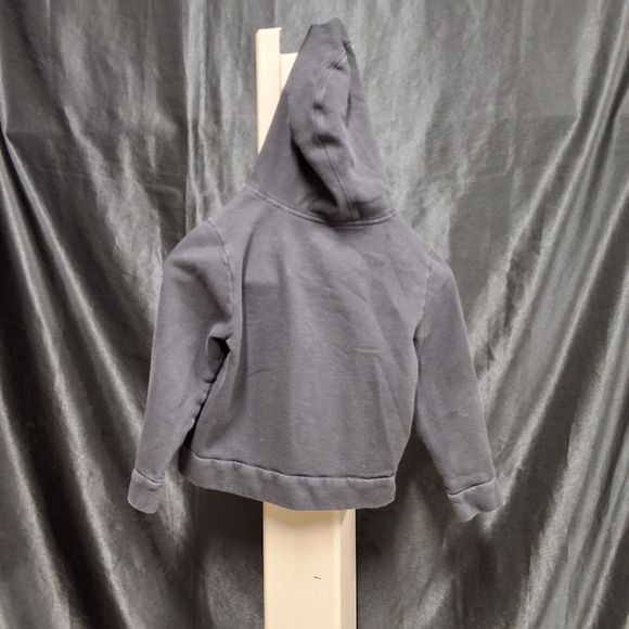 Adidas Kids Black Hoodie with Multicolor Logo - Picture 7 of 8